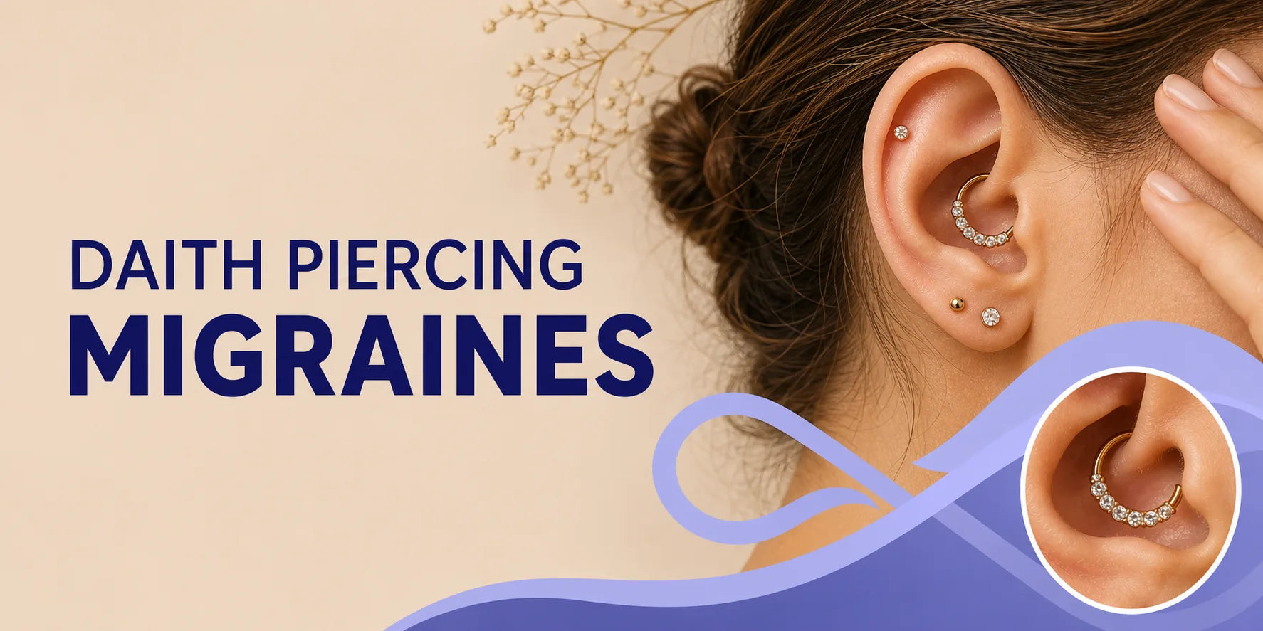 Daith piercing for migraines guide banner