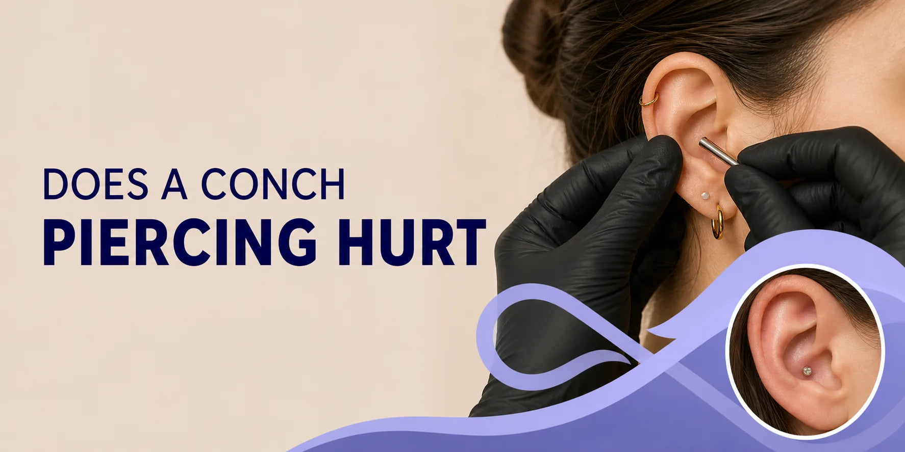 Does a conch piercing hurt? Pain level and aftercare guide