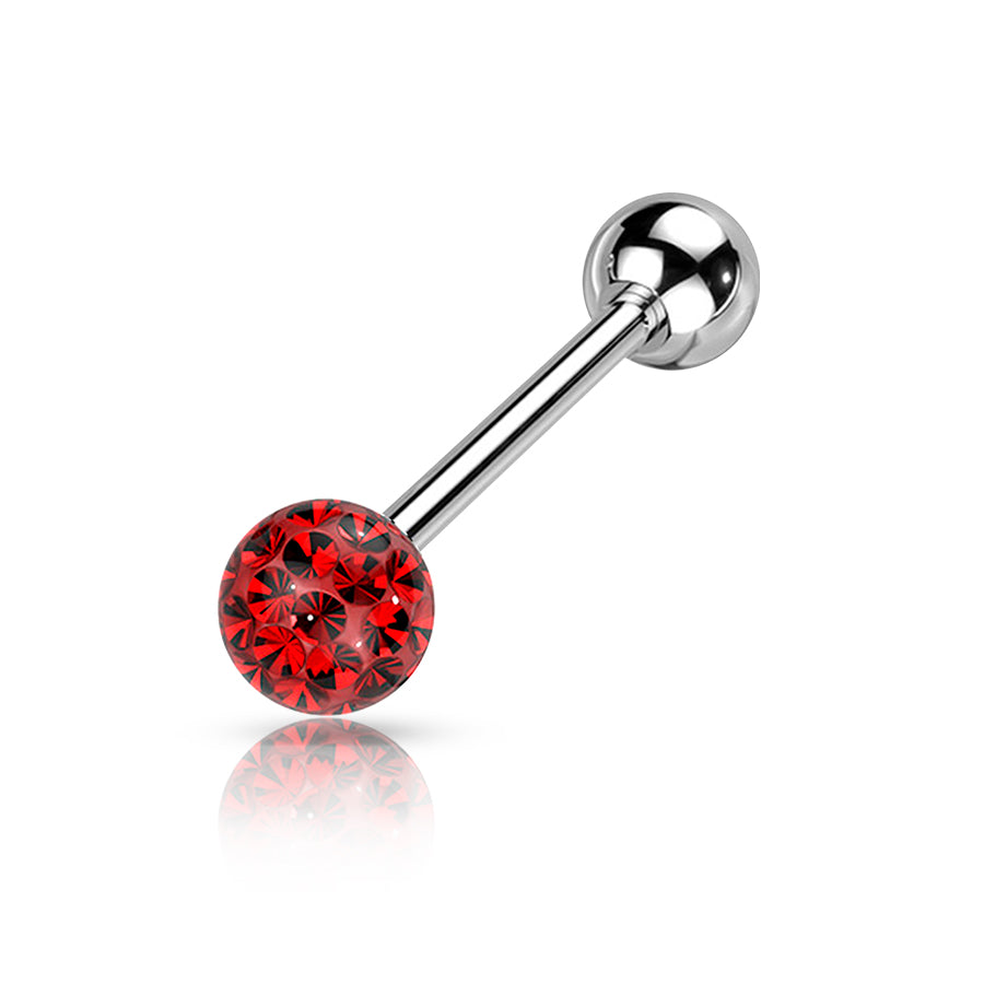 Swarovski® Ball Tongue Piercing