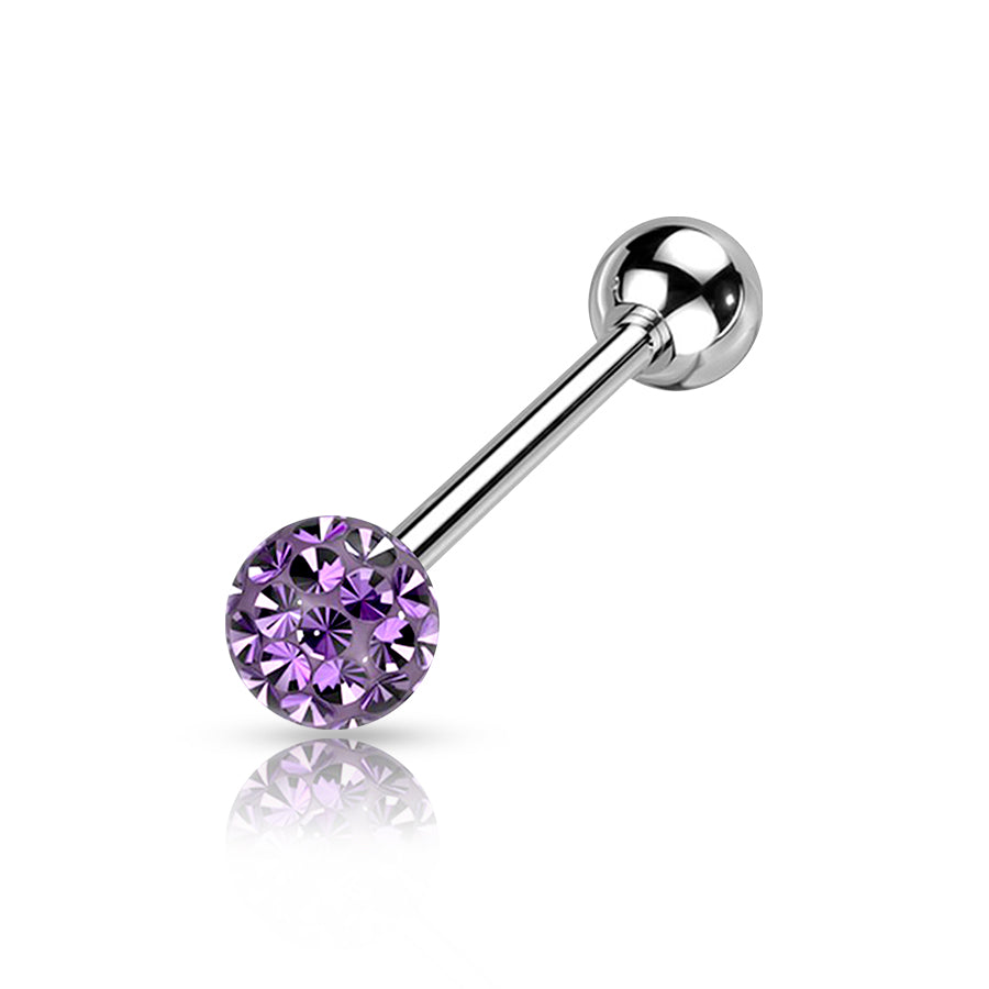 Swarovski® Ball Tongue Piercing