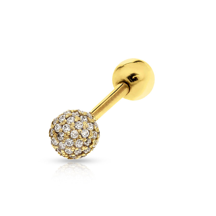 Swarovski® Ball Tongue Piercing