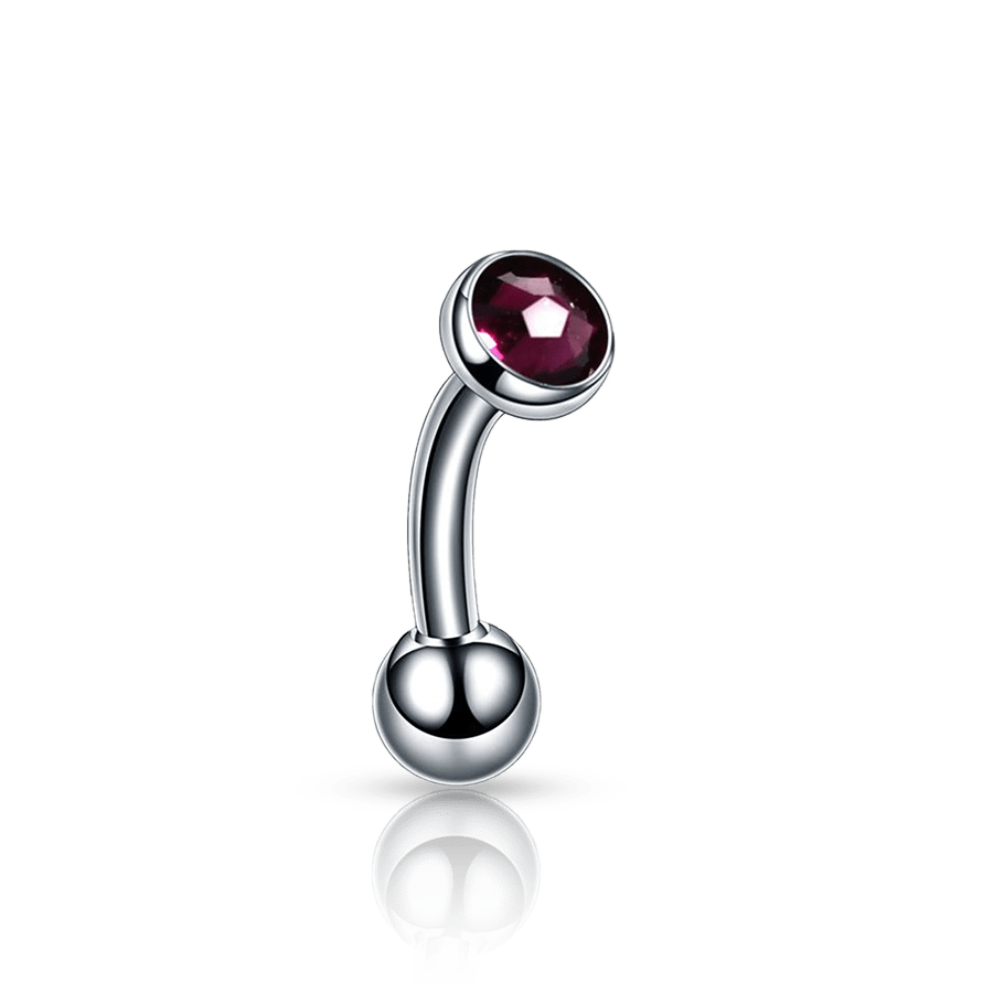 Swarovski® Eyebrow Piercing