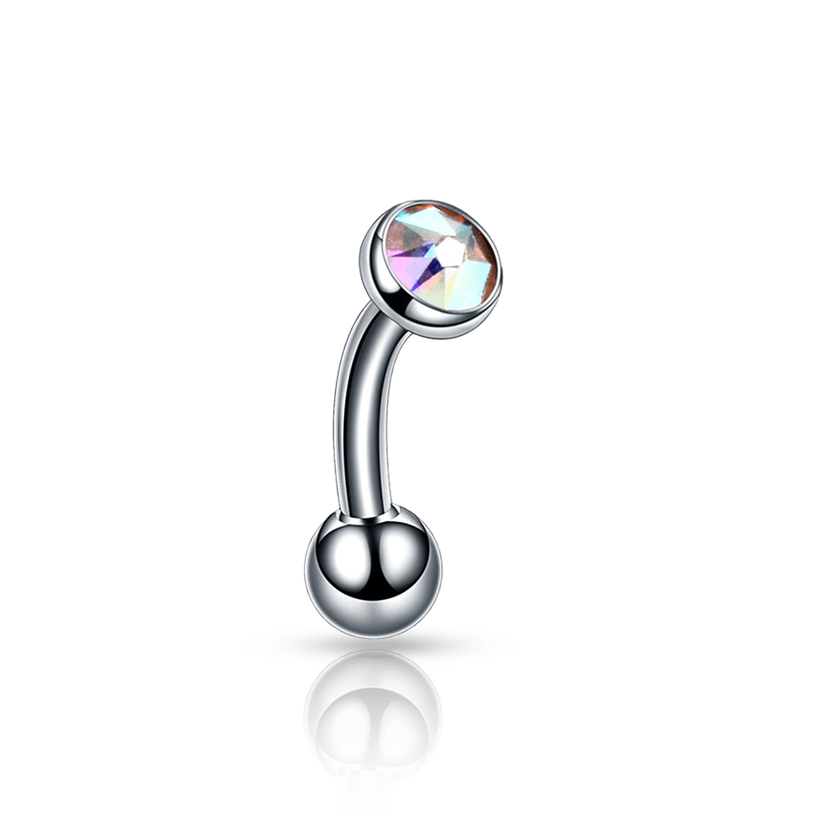 Swarovski® Eyebrow Piercing