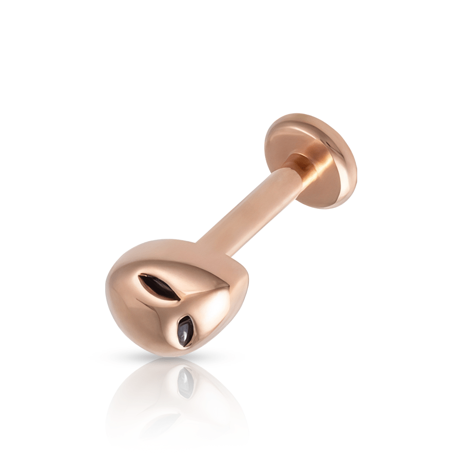 Alien Medusa Piercing Rose Gold