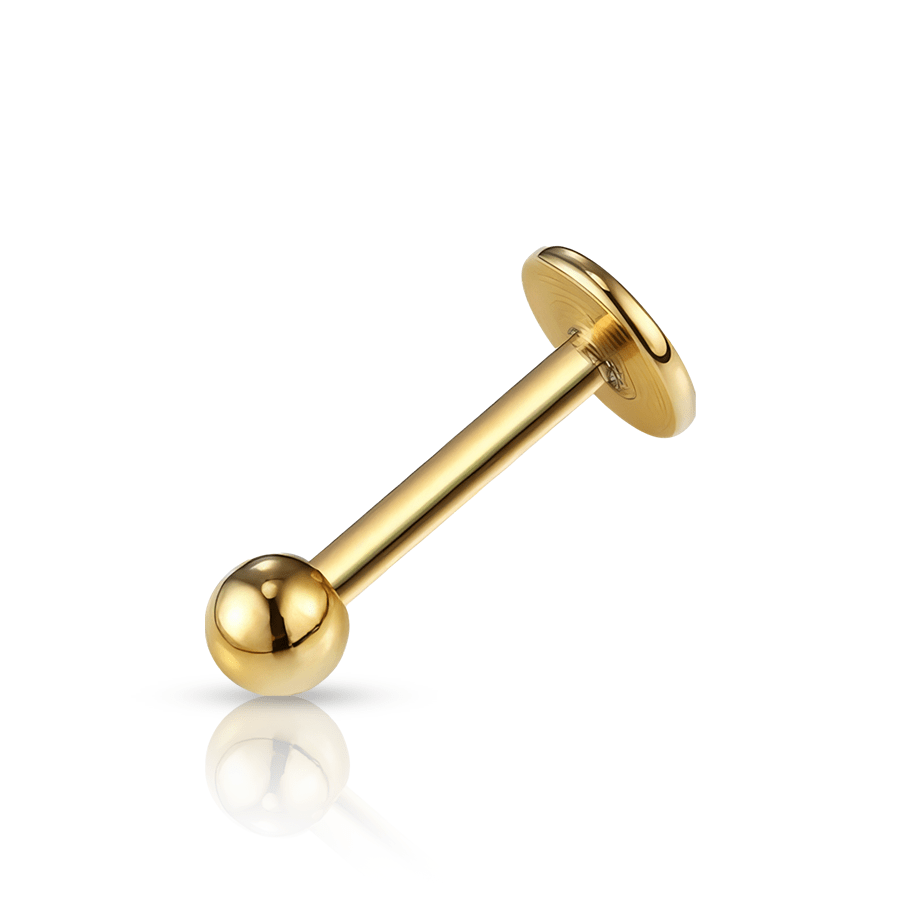 Ball Medusa Piercing Gold 6mm