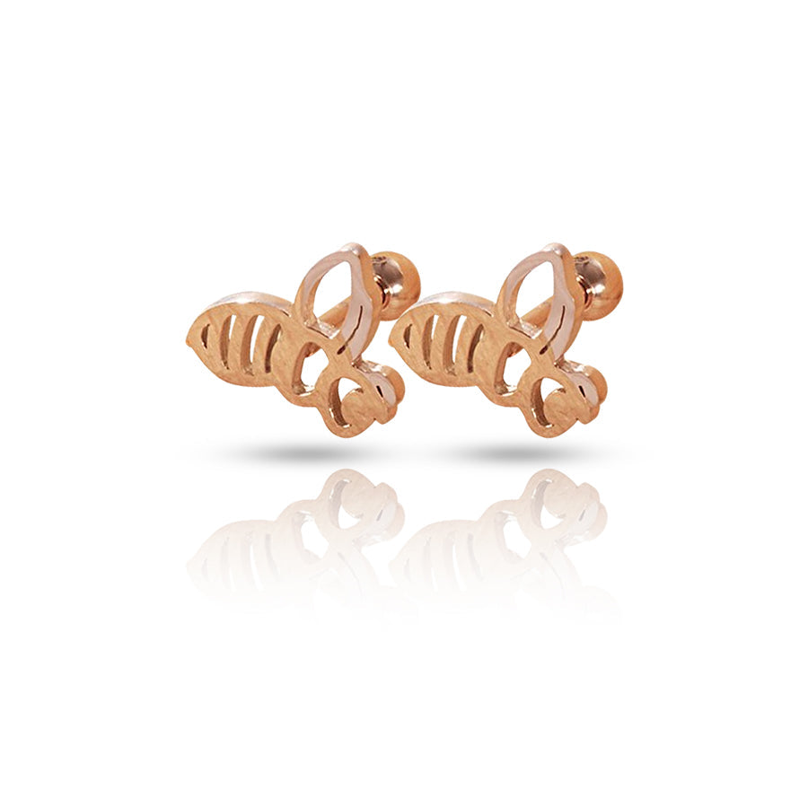 Bee Conch Piercing Rose Gold