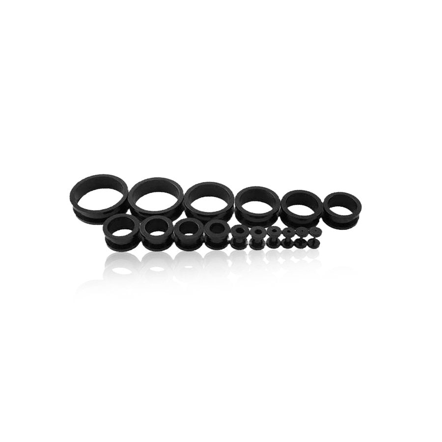 Black Ear Plug Black Noir