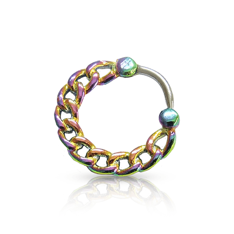 Chain Nose Piercing Multicolour