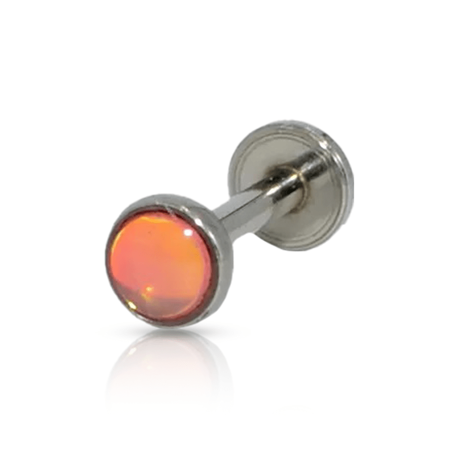 Color Medusa Piercing Orange 6mm