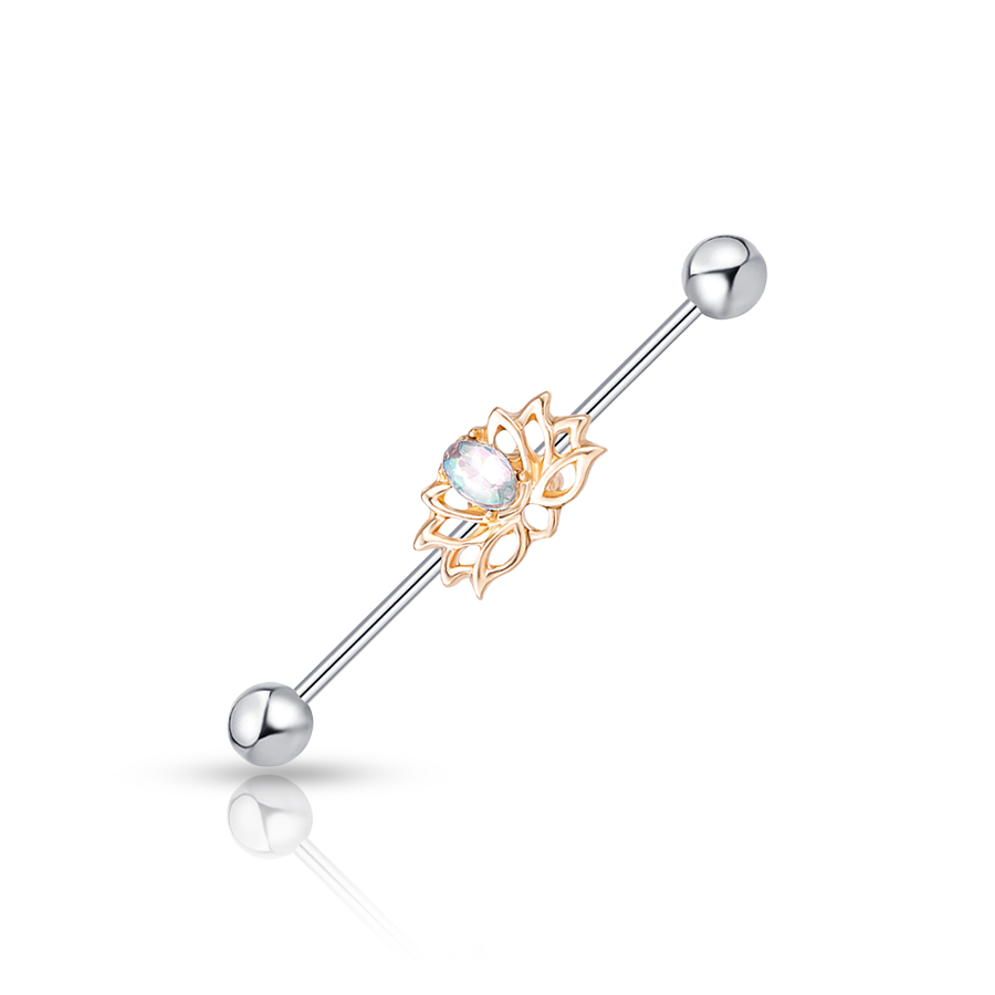 Gold-Plated Industrial Piercing