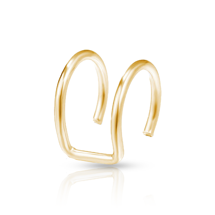 Gristle Fake Helix Piercing Gold
