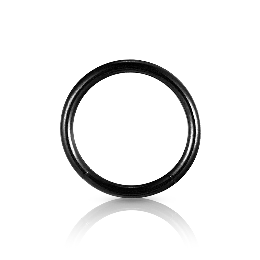 Surgical Ring Snug Piercing Black