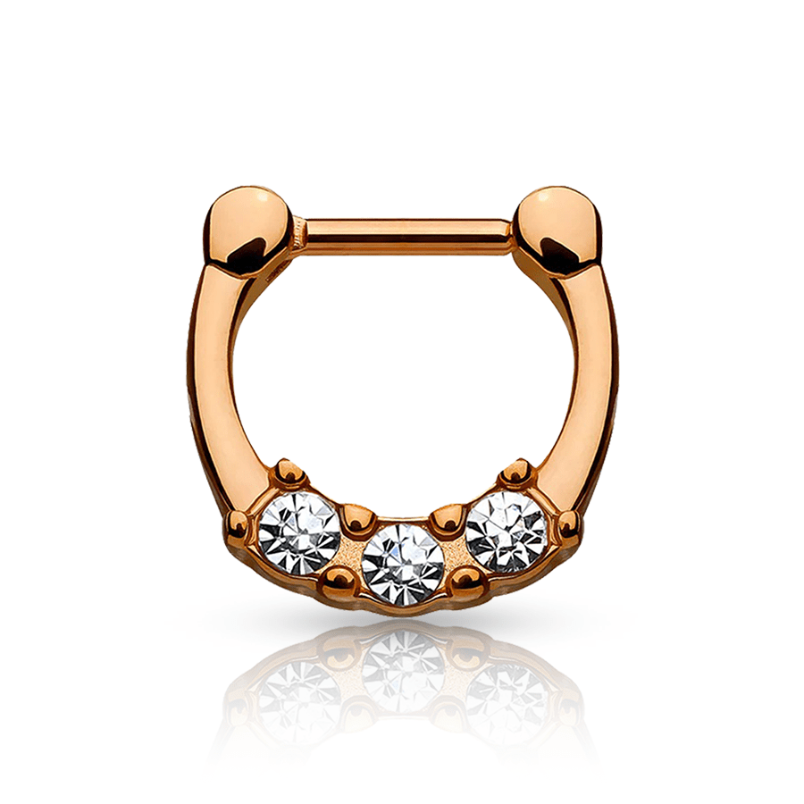 Pink Nose Piercing Rose Gold