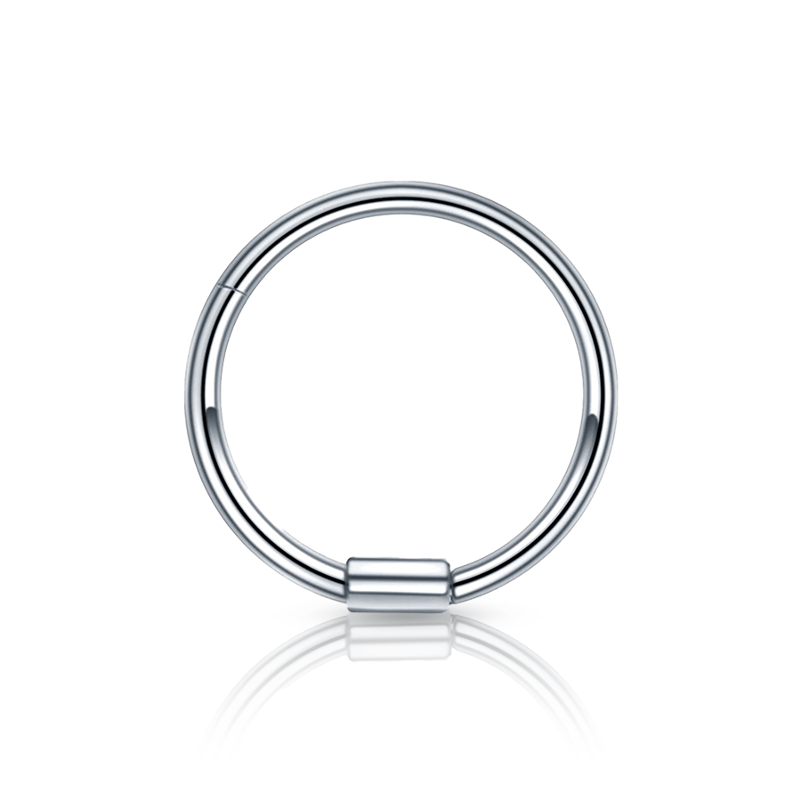 Premium Ring Rook Piercing Silver