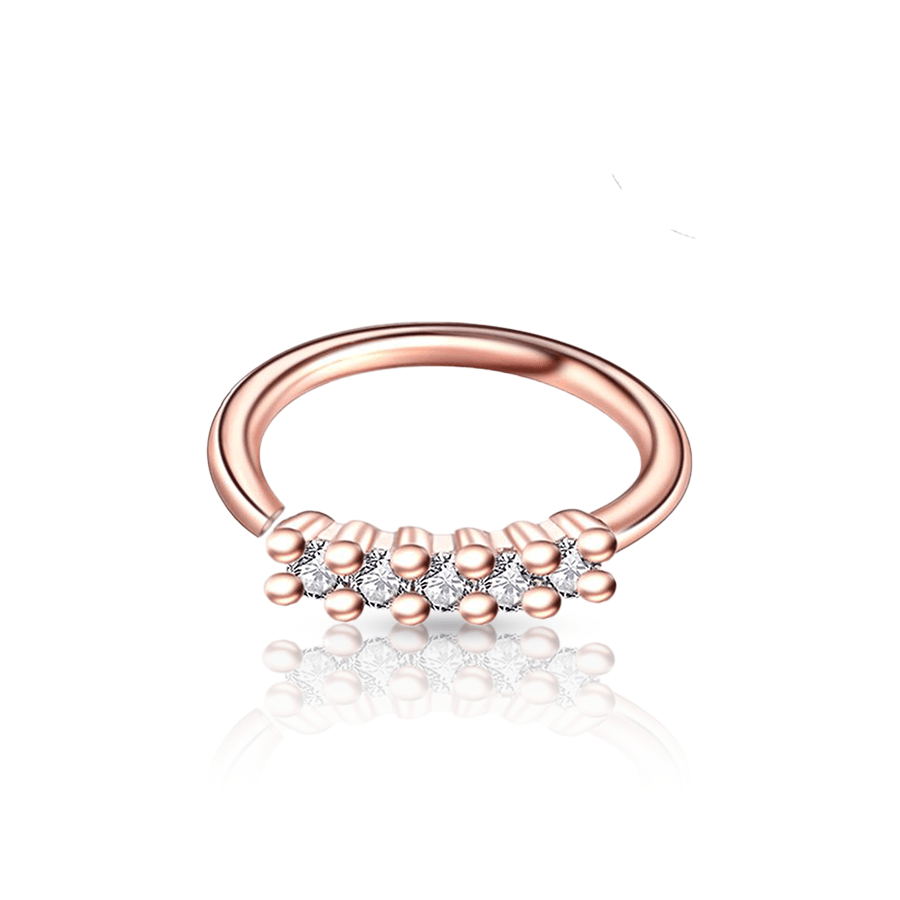 Jewel Snug Piercing Rose gold