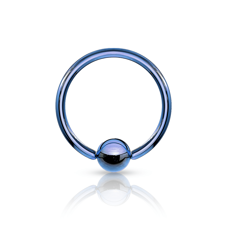 Bioflex Smiley Piercing Dark Blue