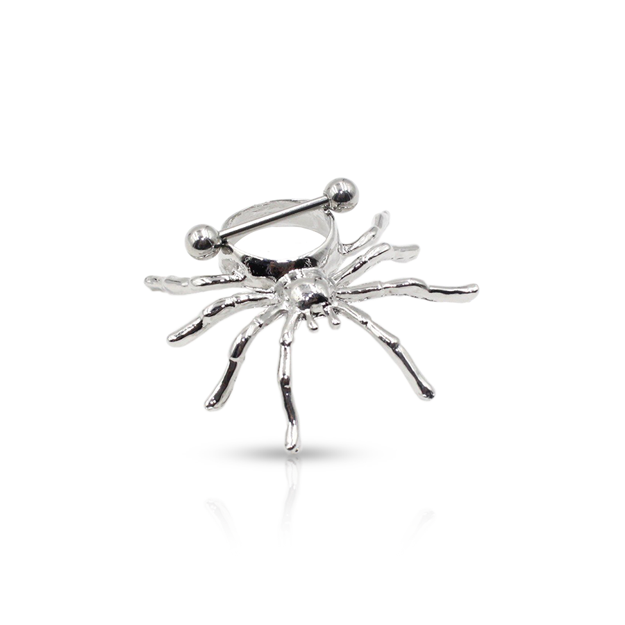 Spider Nipple Piercing