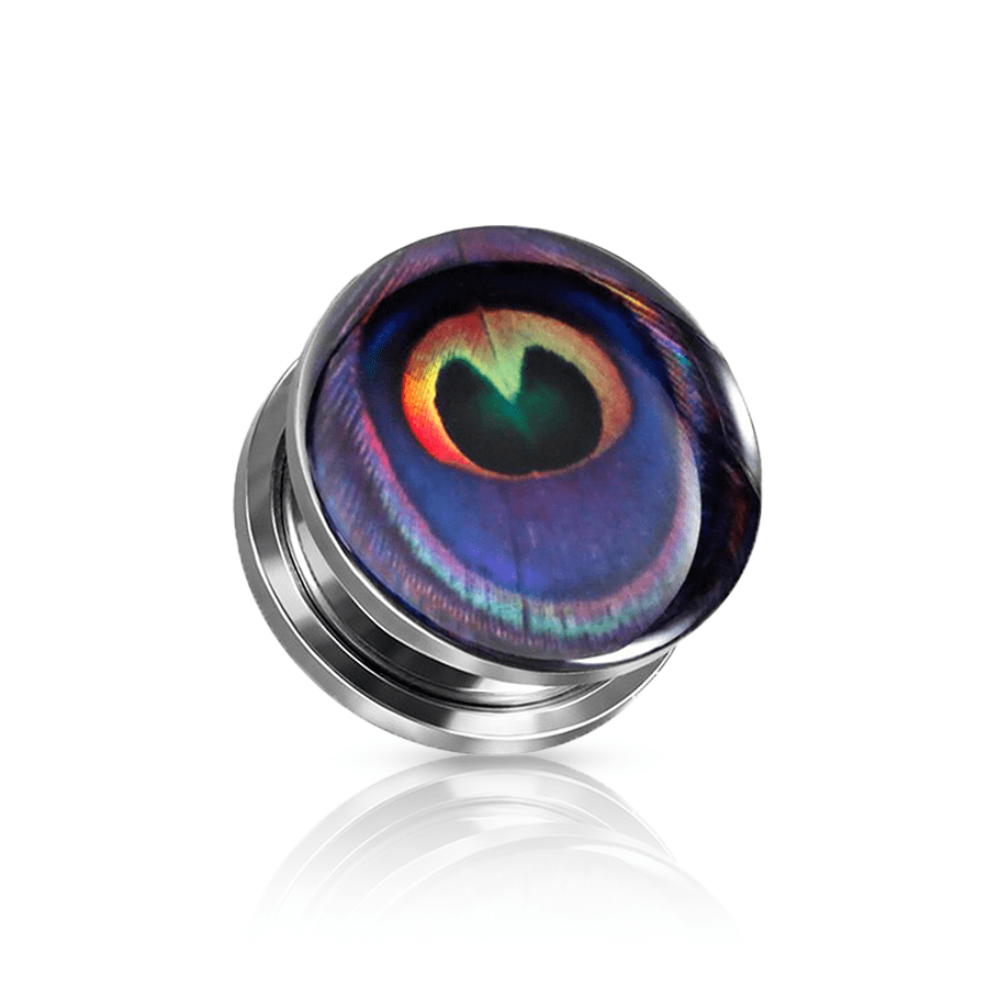 Steel Ear Plug Multicolour 30mm