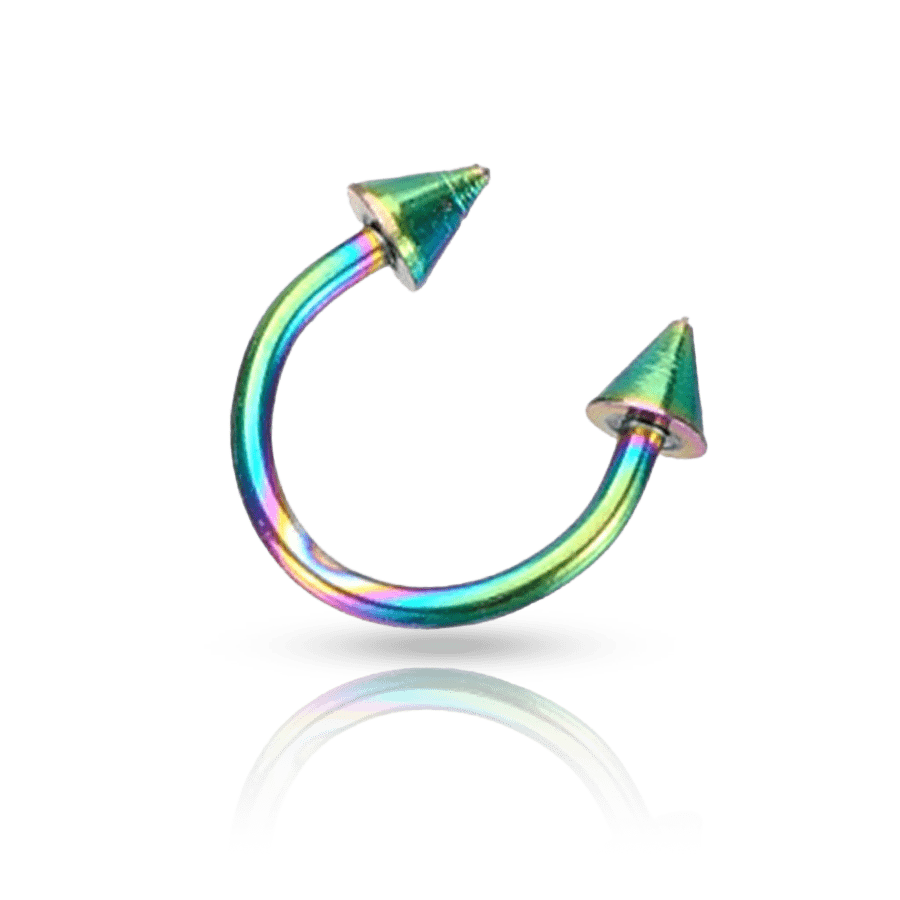 Surgical Steel Eyebrow Piercing multicolor