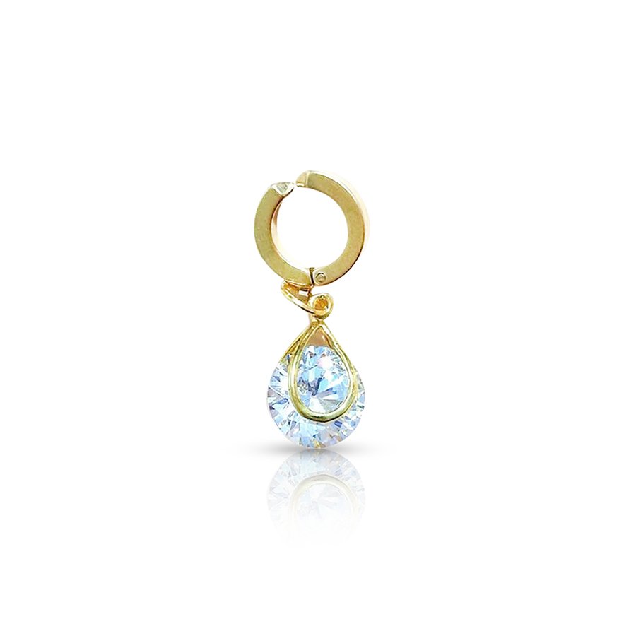 Swarovski® Fake Belly Button Piercing Gold