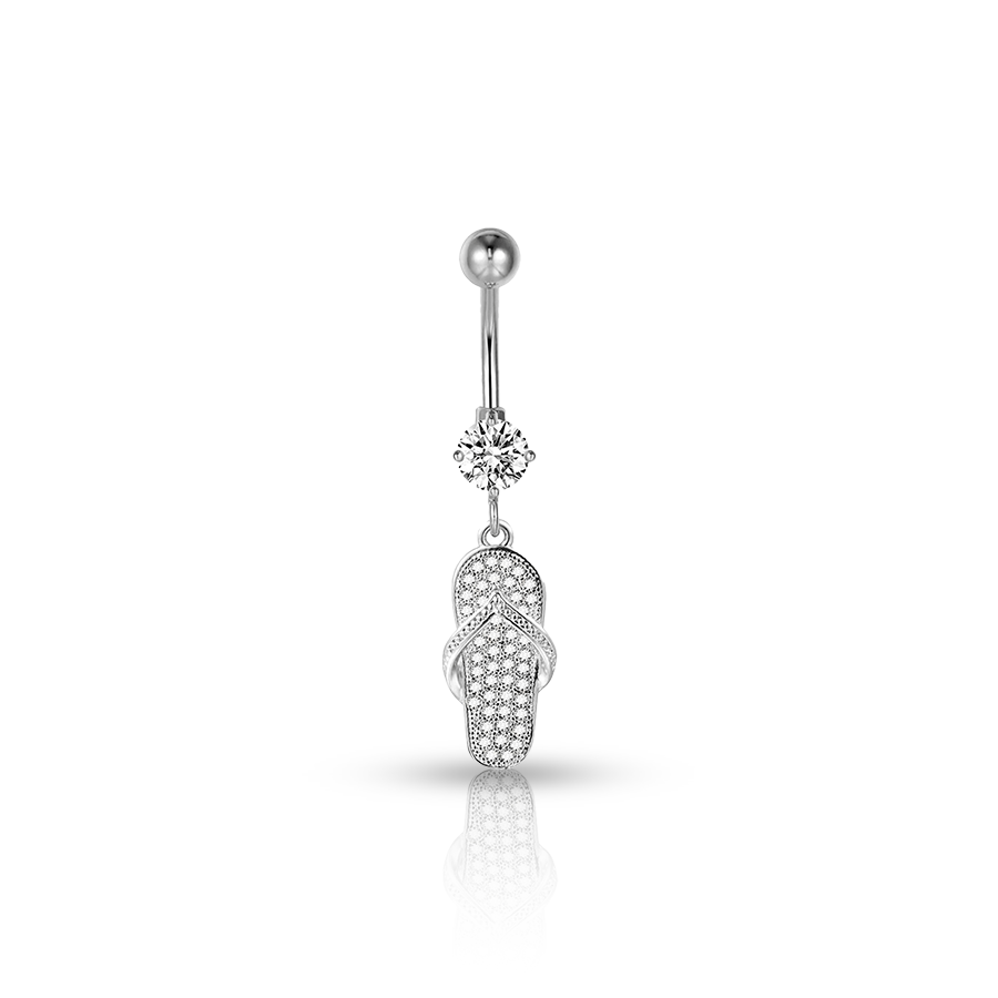Tong Belly Button Piercing