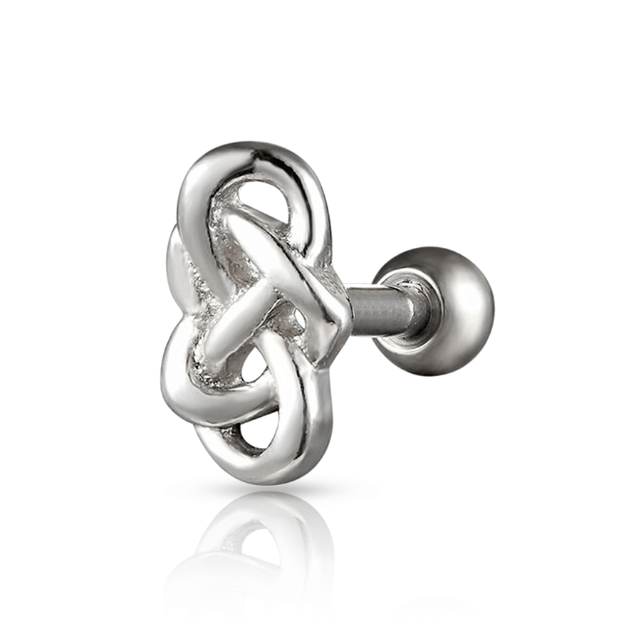 Chain Forward Piercing Silver