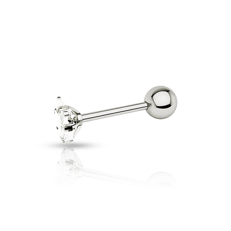 Star Conch Piercing Silver