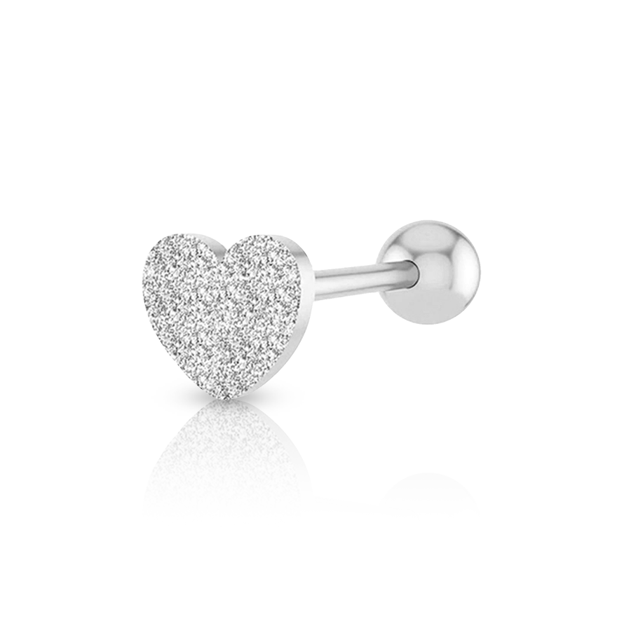 Heart Tongue Piercing