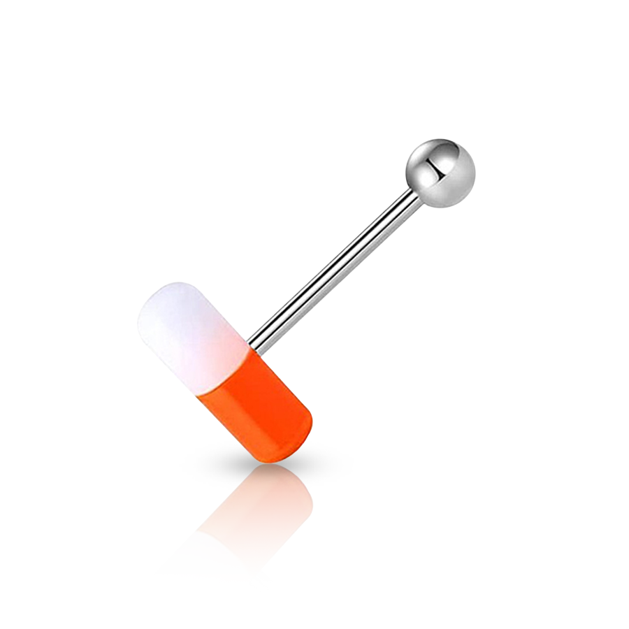 Medication Tongue Piercing