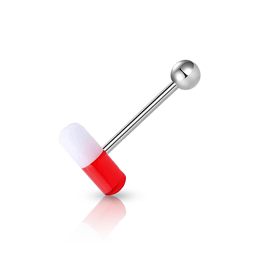 Medication Tongue Piercing