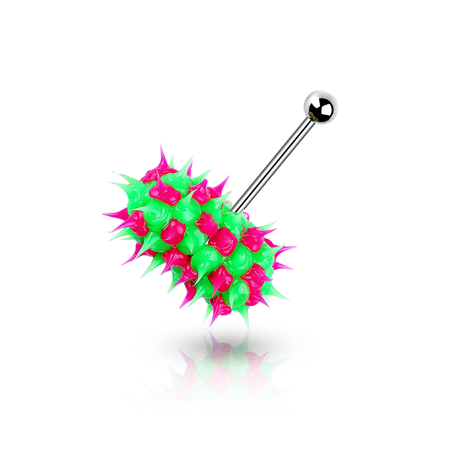 Coloured Vibrating Tongue Piercing