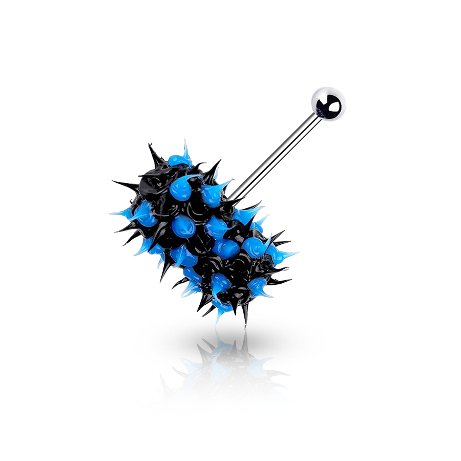 Coloured Vibrating Tongue Piercing
