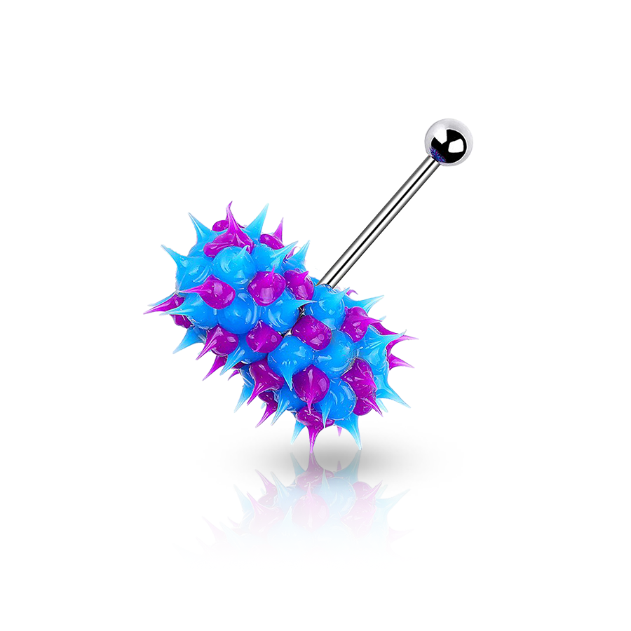 Coloured Vibrating Tongue Piercing