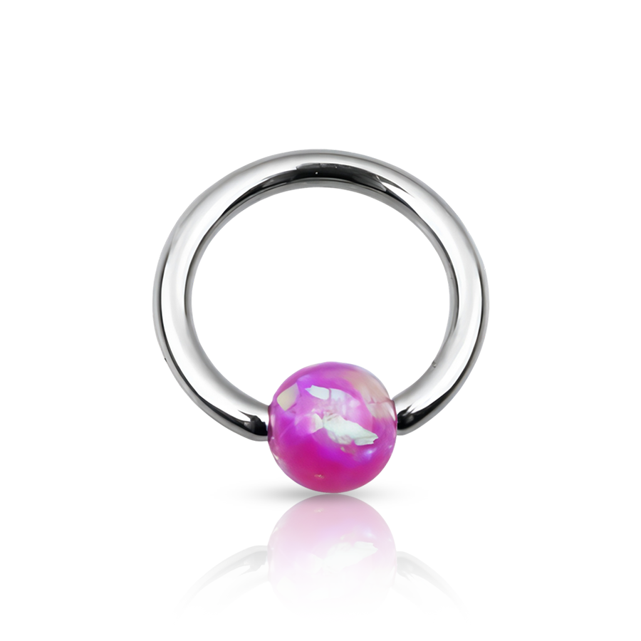Steel Ring Nipple Piercing