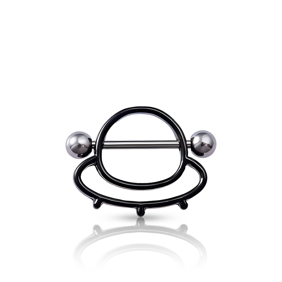 UFO Nipple Piercing