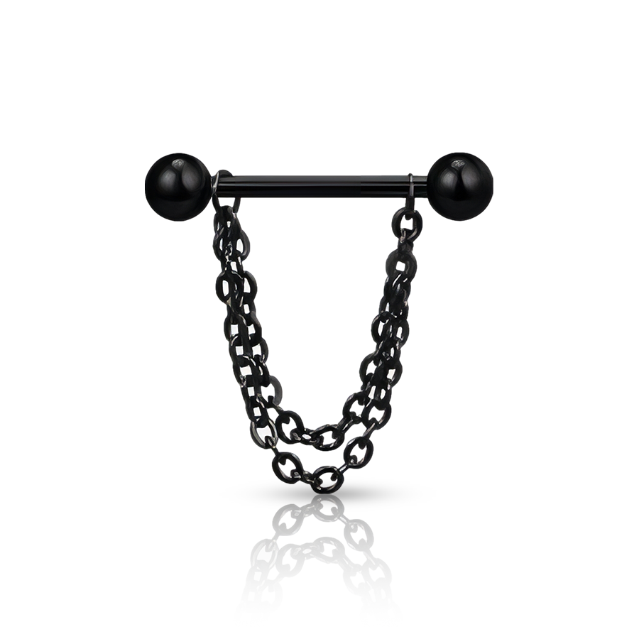 Chain Nipple Piercing