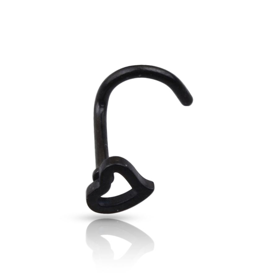 L-Shaped Nose Piercing