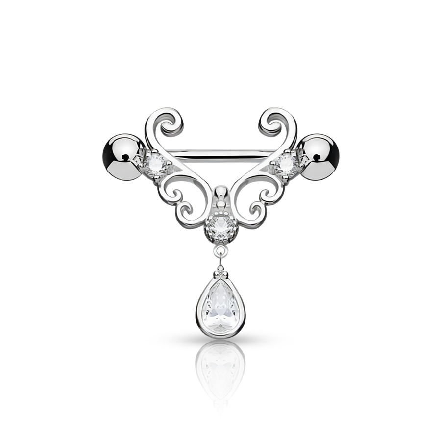 Swarovski® Jewel Nipple Piercing