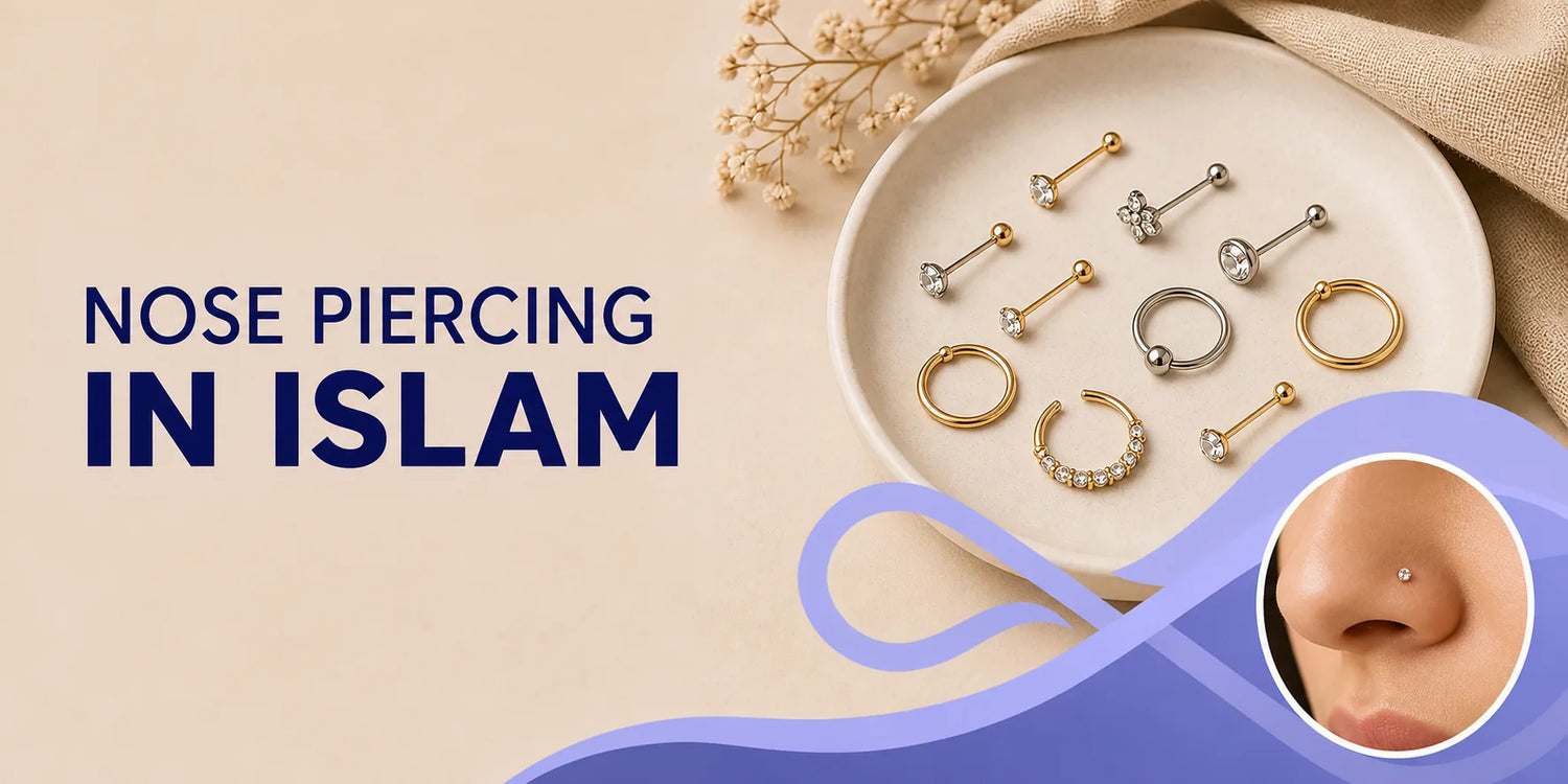 Nose piercing in Islam, what is and is not allowed