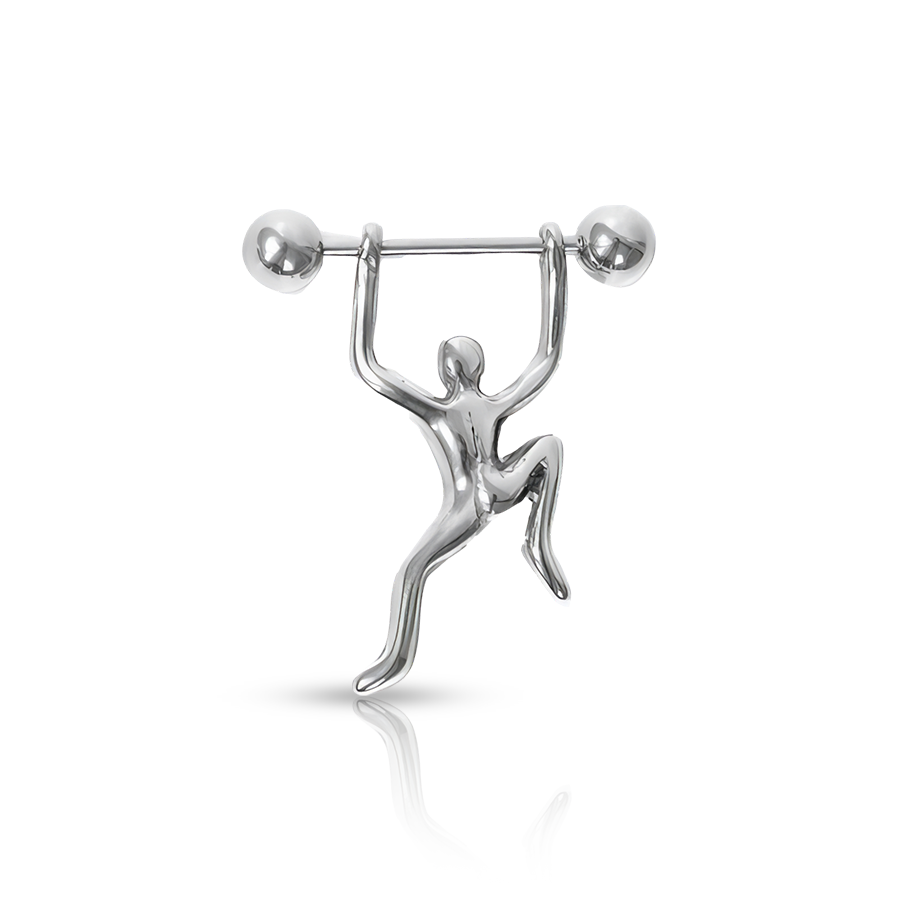 1.2 mm Figure Nipple Piercing