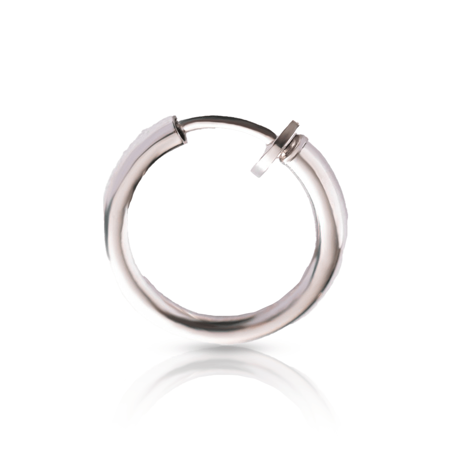 2 Set of Labret Fake Piercing Silver