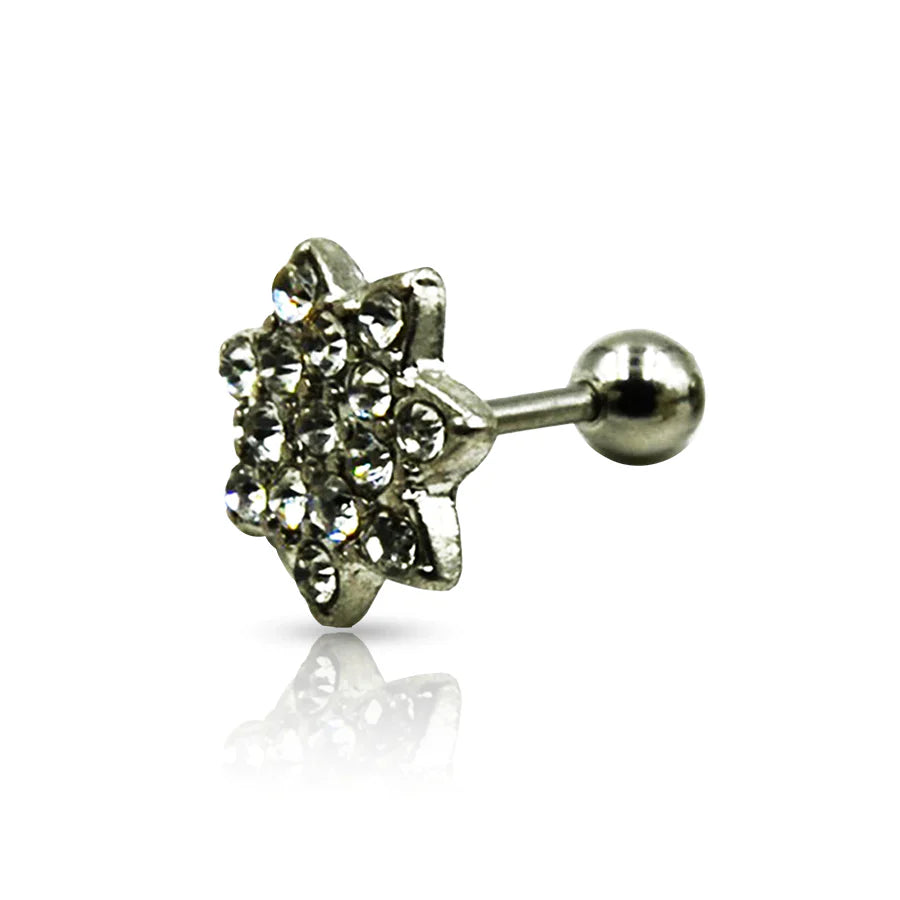 Star Tragus Piercing