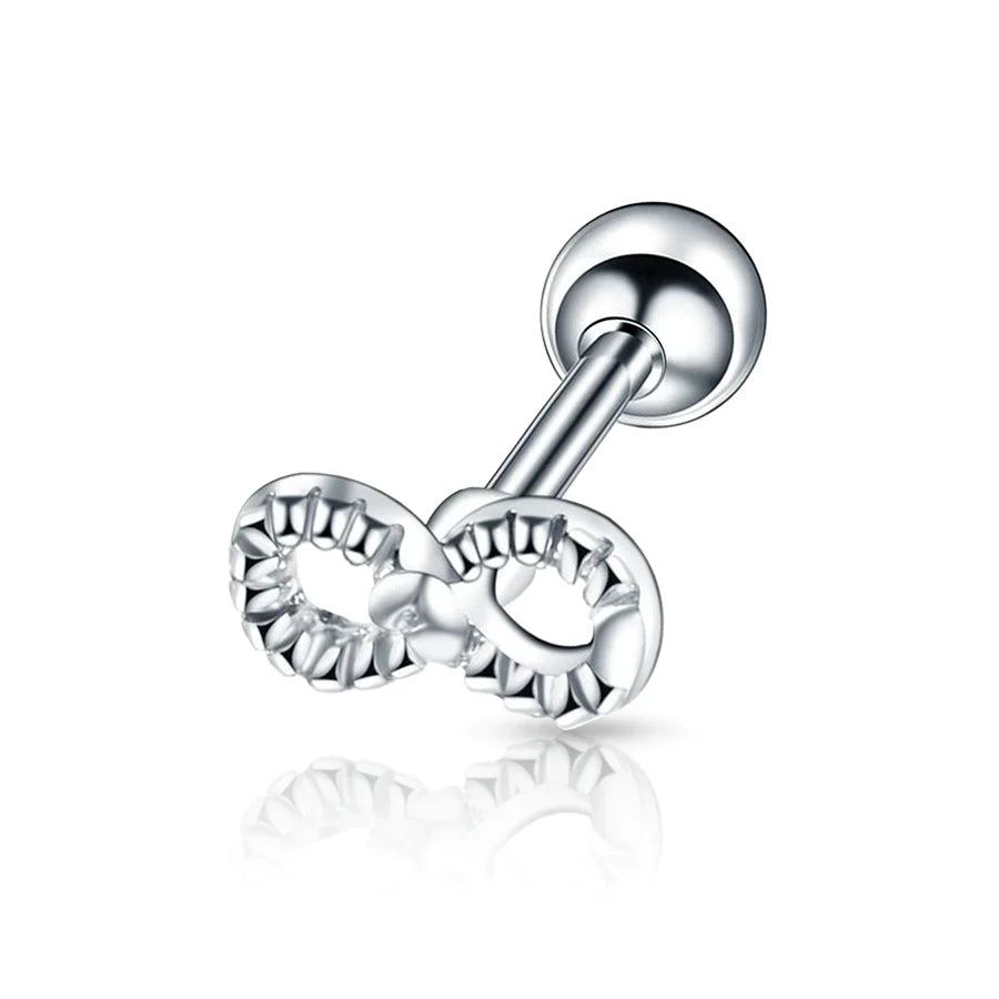 Infinity Sign Tragus Piercing