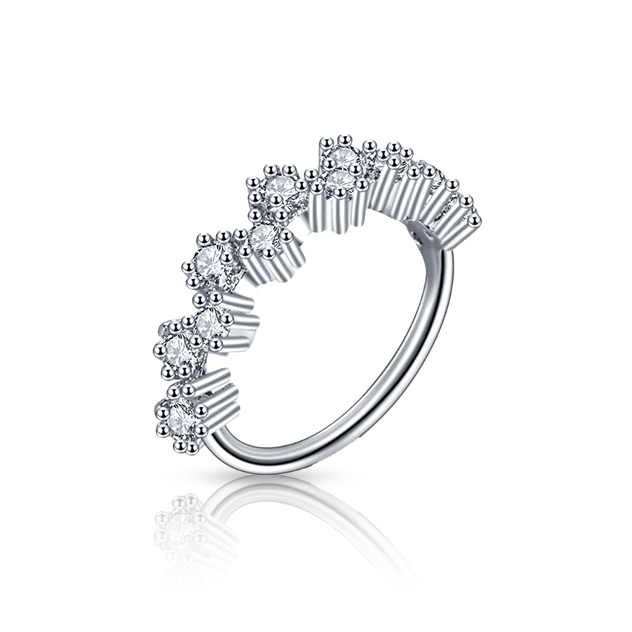 Swarovski® Diamond Daith Piercing