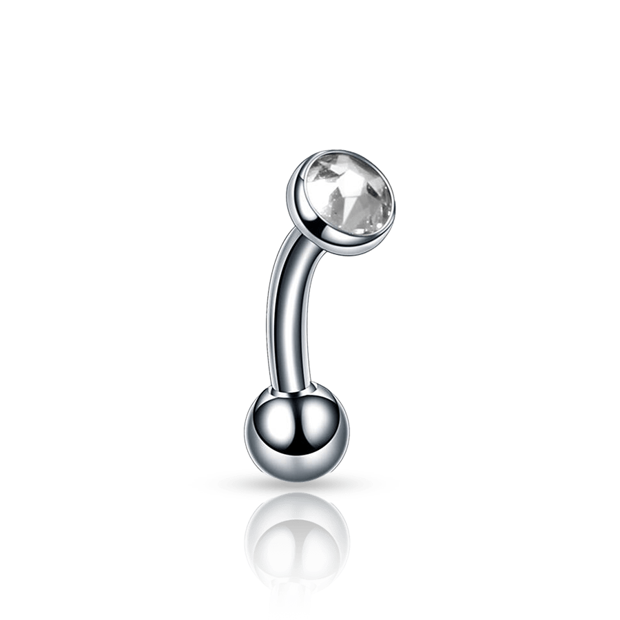 Swarovski® Eyebrow Piercing