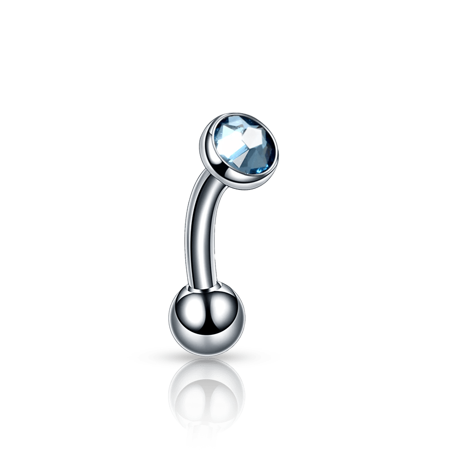 Swarovski® Eyebrow Piercing