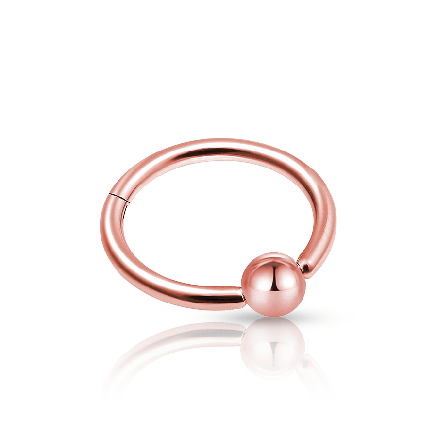 Ball Daith Piercing Rose Gold