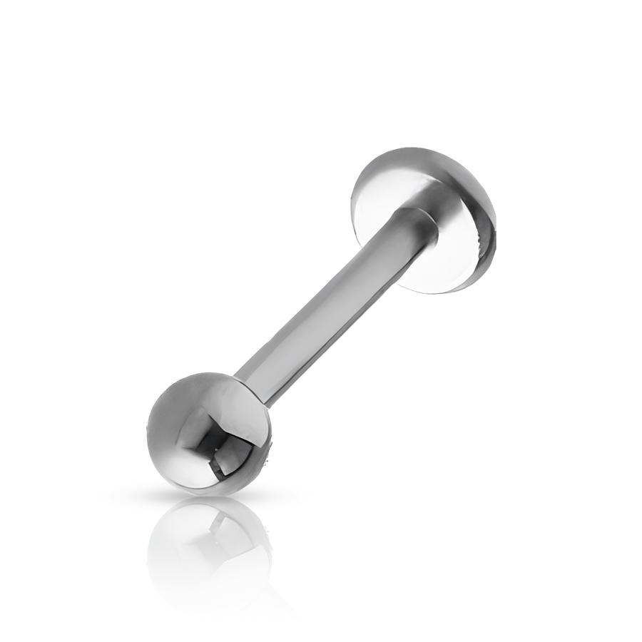 Ball Forward Piercing Silver