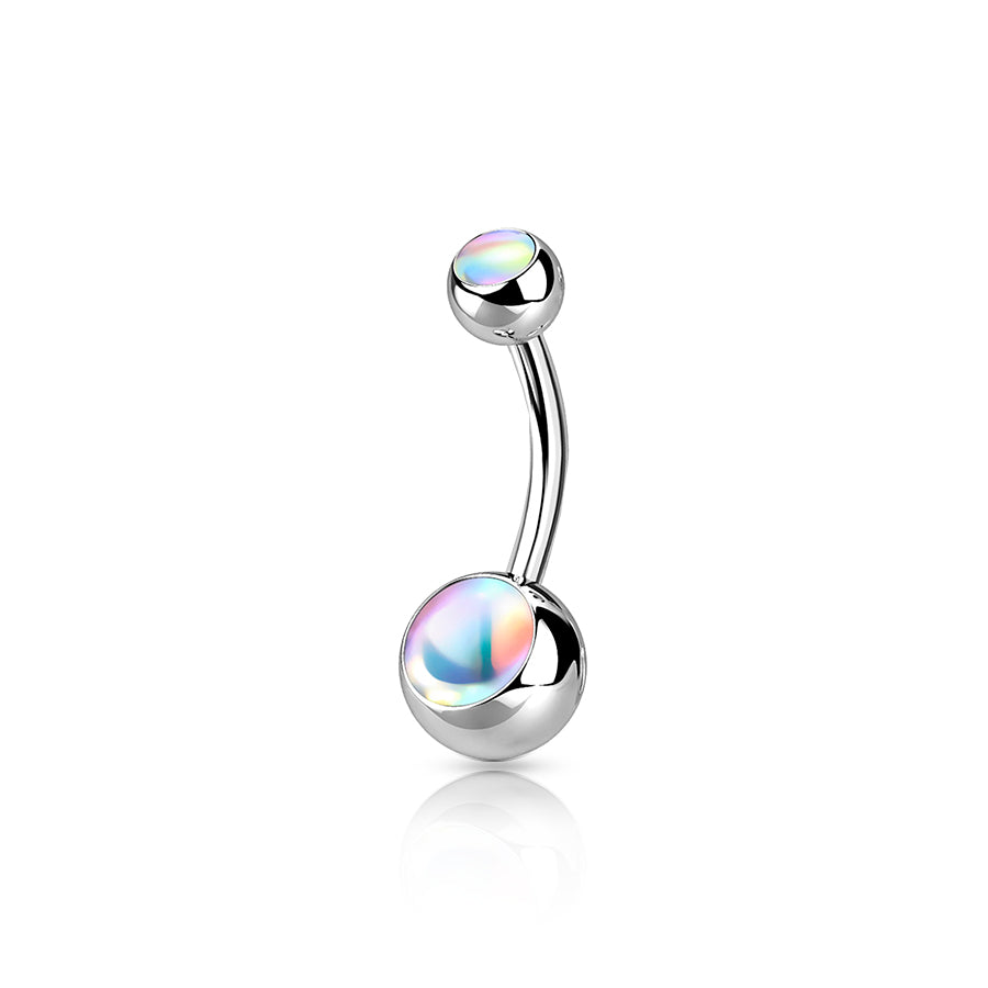 Banana Diamond Navel Piercing