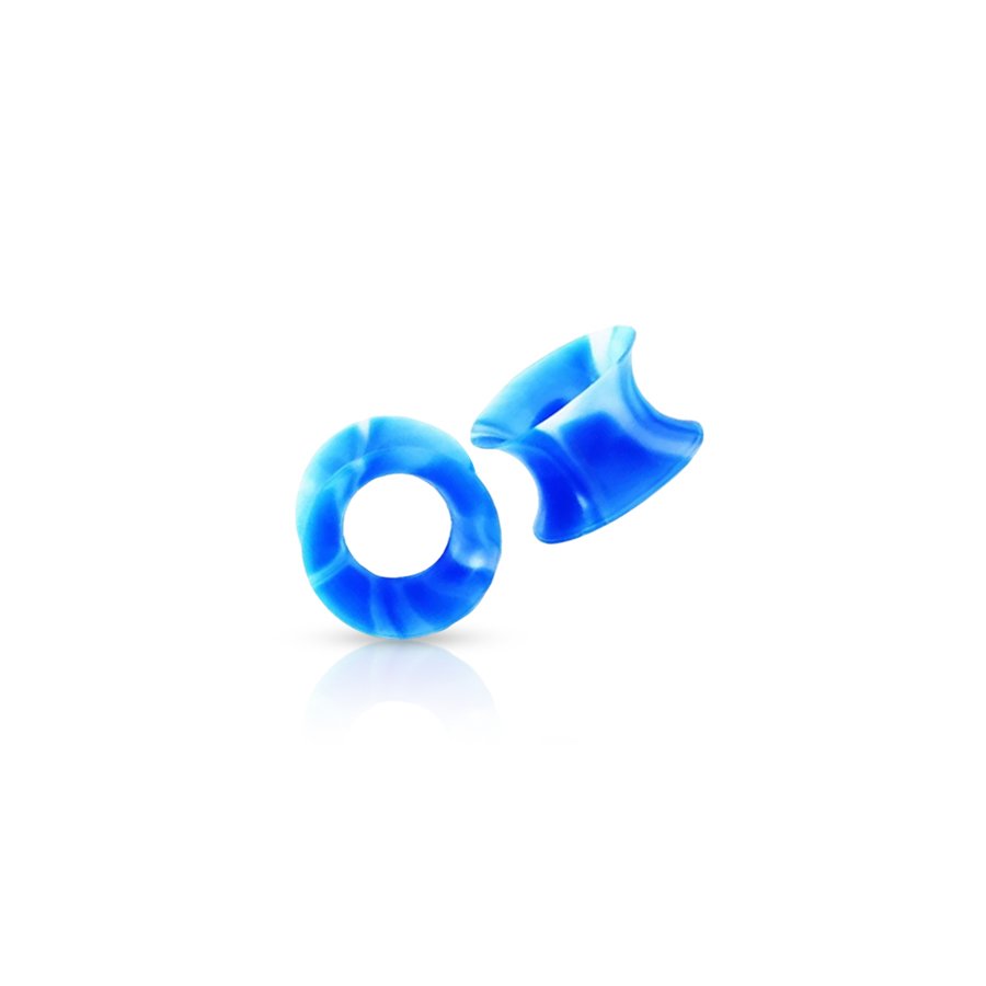 Blue Ear Plug Blue 20mm